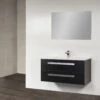 Badkamermeubel Exclusive Pisa 100cm Black Wood -Geberiter Meubels Geschaft dsc03978 2
