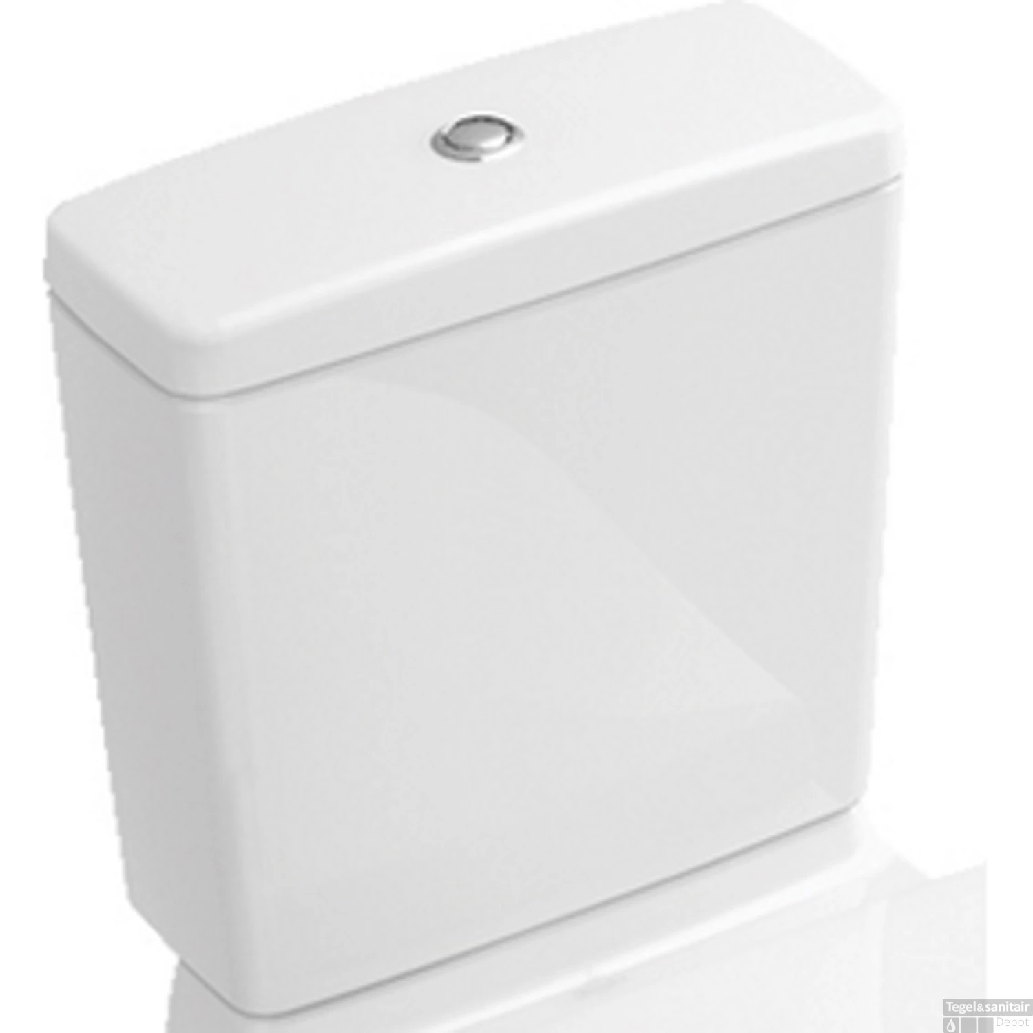 Duoblokreservoir + Binnenwerk Villeroy & Boch O.novo Met Zijaansluiting Links/Rechts Wit 3 Duoblokreservoir + Binnenwerk Villeroy & Boch O.novo Met Zijaansluiting Links/Rechts Wit