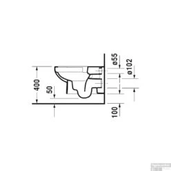 Duravit DuraStyle Basic Wandcloset Diepspoel 36.5x54x35 Cm Keramiek Glanzend Wit -Geberiter Meubels Geschaft duravit durastyle basic wandcloset diepspoel 36.5x54x35 cm keramiek glanzend wit tech2