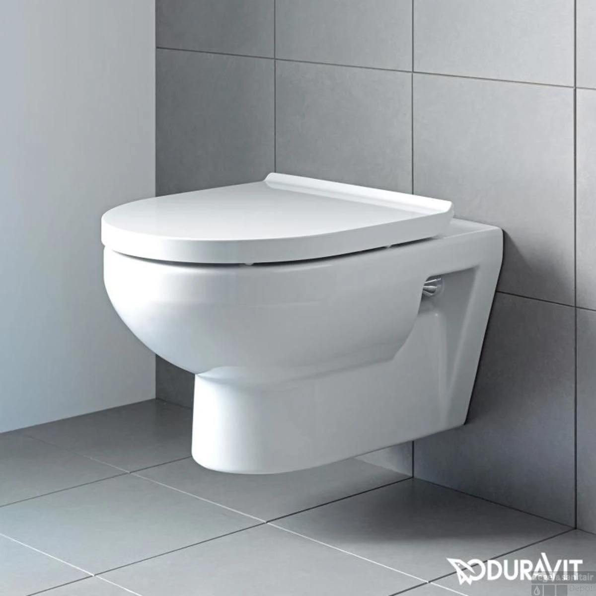 Duravit DuraStyle Basic Wandcloset Pack Diepspoel En Softclose Closetzitting 37.3x54x39.3 Cm Keramiek En Duroplast Wit 5 Duravit DuraStyle Basic Wandcloset Pack Diepspoel En Softclose Closetzitting 37.3x54x39.3 Cm Keramiek En Duroplast Wit - Afbeelding 3