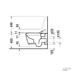 Duravit ME By Starck Wandcloset Diepspoel Voor SensoWash 37.3x57x35.5 Cm Keramiek Glanzend Wit -Geberiter Meubels Geschaft duravit me by starck wandcloset diepspoel voor sensowash 37.3x57x35.5 cm keramiek glanzend wit tech2