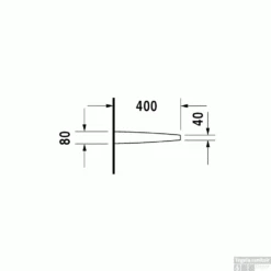 Duravit Starck 3 Urinoir Scheidingswand 8x40x70.5 Cm Keramiek Wit -Geberiter Meubels Geschaft duravit starck 3 urinoir scheidingswand 8x40x70.5 cm keramiek wit tech