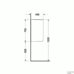Duravit Starck 3 Urinoir Scheidingswand 8x40x70.5 Cm Keramiek Wit -Geberiter Meubels Geschaft duravit starck 3 urinoir scheidingswand 8x40x70.5 cm keramiek wit tech2