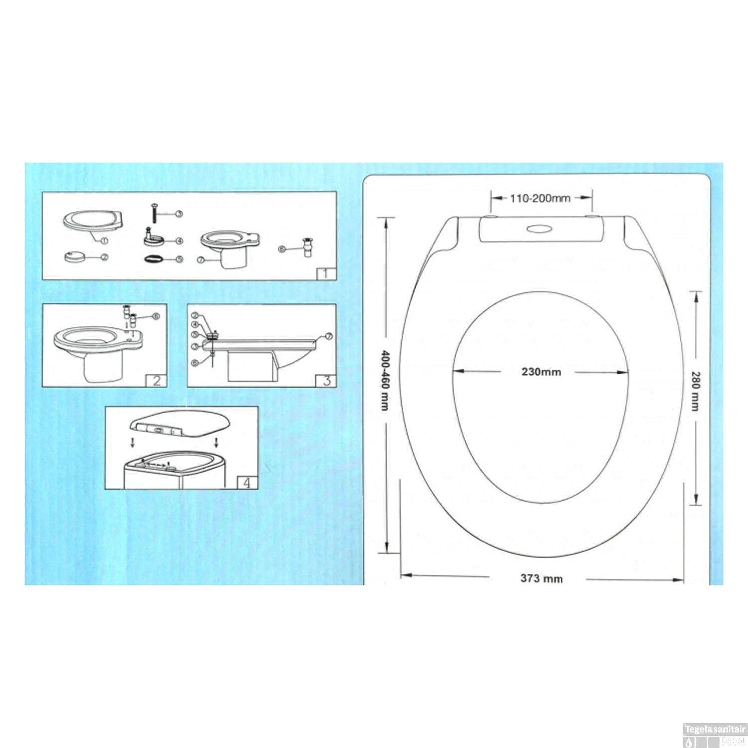 Toiletzitting Eisl Super Slim Softclose Quick Release RVS Scharnieren Wit 7 Toiletzitting Eisl Super Slim Softclose Quick Release RVS Scharnieren Wit - Afbeelding 5