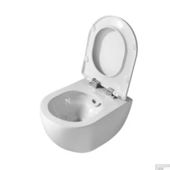 Wandcloset Boss & Wessing Freedom Randloos Met Bidetkraan Koudwater Wit (Excl. Zitting) -Geberiter Meubels Geschaft fe322 34cb00e 0003 sfeer2