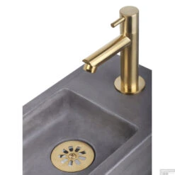 Fontein Afvoerplug Differnz Mix Mat Goud -Geberiter Meubels Geschaft fontein afvoerplug differnz mix goud sfeer2