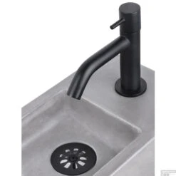 Fontein Afvoerplug Differnz Mix Mat Zwart -Geberiter Meubels Geschaft fontein afvoerplug differnz mix mat zwart sfeer