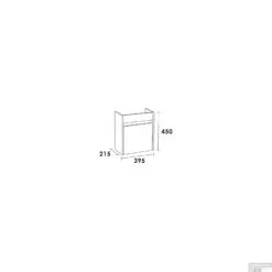 Onderkast Future Fontein Linksdraaiend Wit 40 Cm -Geberiter Meubels Geschaft fonteinkast future exclusive line 40cm tech 1