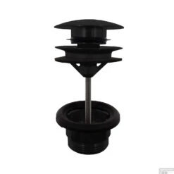 Clickplug Lagoo Garda Universeel Messing Mat Zwart