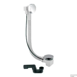 Badoverloop Lagoo Garda Met Clickplug En Sifon Messing Chroom
