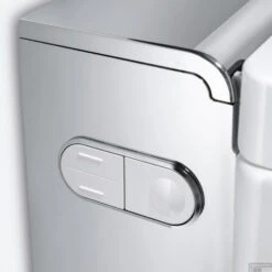 Douchewc Geberit Aquaclean Mera Comfort Met Geurafzuiging Warme Luchtdroging En Ladydouche Met Softclose En Deksel Chroom -Geberiter Meubels Geschaft geberit aquaclean mera comfort wandcloset douche wc chroom detail 2