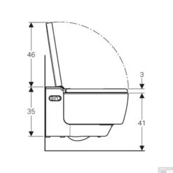 Douchewc Geberit Aquaclean Mera Comfort Met Geurafzuiging Warme Luchtdroging En Ladydouche Met Softclose En Deksel Wit -Geberiter Meubels Geschaft geberit aquaclean mera comfort wandcloset douche wc chroom tech2 2