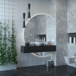 Badkamermeubelset Gliss Design Calypso 140 Cm Mat Zwart -Geberiter Meubels Geschaft gliss design calypso onderkast 140 cm mat zwart 2 4