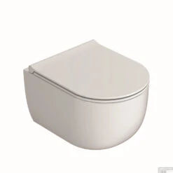 Wandcloset BWS Randloos Turbo 46cm Wit (met Softclose Zitting)