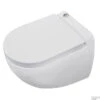 Hang WC Van Marcke Met Vermaler Wit -Geberiter Meubels Geschaft hang wc van marcke met vermaler wit055101 shop