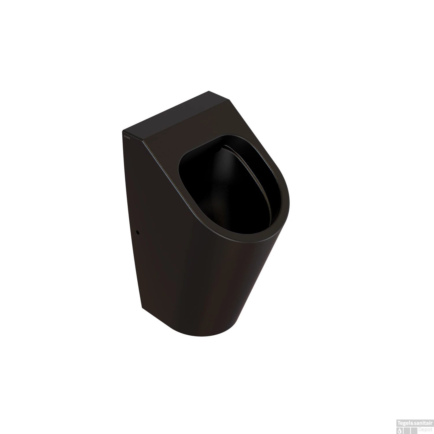 Hangend Urinoir Globo Forty3 30x35x56cm Rimless Mat Zwart 3 Hangend Urinoir Globo Forty3 30x35x56cm Rimless Mat Zwart