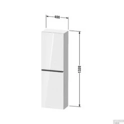 Hoge Kast Duravit D-Neo Kolomkast Wand 132 Cm Linksdraaiend Mat Taupe -Geberiter Meubels Geschaft hoge kast duravit d neo kolomkast wand 132 cm linksdraaiend taupe tech