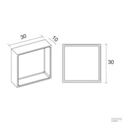 In Of Opbouwnis Riho Alcove Solid Surface 30x30 Cm Wit 5 In Of Opbouwnis Riho Alcove Solid Surface 30x30 Cm Wit -Geberiter Meubels Geschaft in of opbouwnis riho alcove solid surface 30x30 cm wit tech