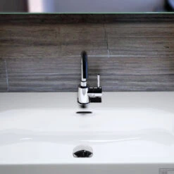 Stop/go Afvoerplug Clou InBe Zonder Overloopgat Rond Chroom -Geberiter Meubels Geschaft inbe plug 01b 4