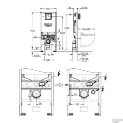 Inbouwreservoir Grohe Rapid SLX Met Afvoerbocht -Geberiter Meubels Geschaft inbouwreservoir grohe rapid slx met afvoerbocht tech