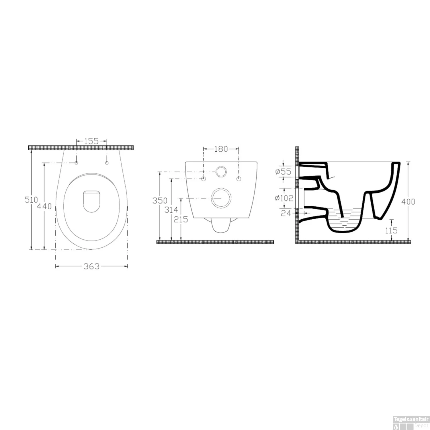 Bidet Wandcloset Isvea Sentiment I Wit Met Sproeier (Inclusief Zitting) 7 Bidet Wandcloset Isvea Sentiment I Wit Met Sproeier (Inclusief Zitting) - Afbeelding 5