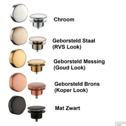 Badafvoer Met Overloopcombinatie Wiesbaden Mat Zwart 12 Badafvoer Met Overloopcombinatie Wiesbaden Mat Zwart -Geberiter Meubels Geschaft kleuren badoverloop 1 1