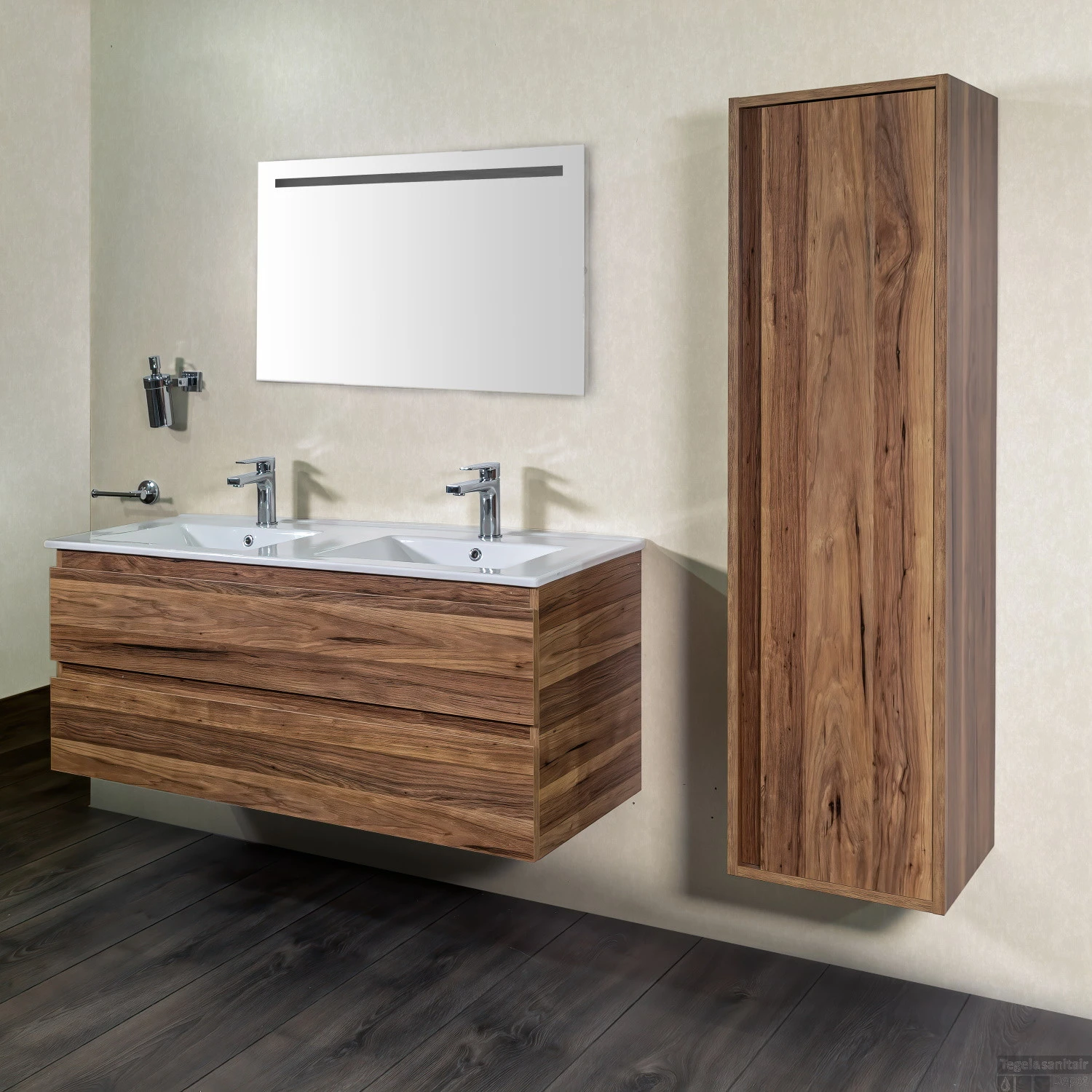 Kolomkast Boss & Wessing Sally 160x40x40 Cm Greeploos Eiken 4 Kolomkast Boss & Wessing Sally 160x40x40 Cm Greeploos Eiken - Afbeelding 2