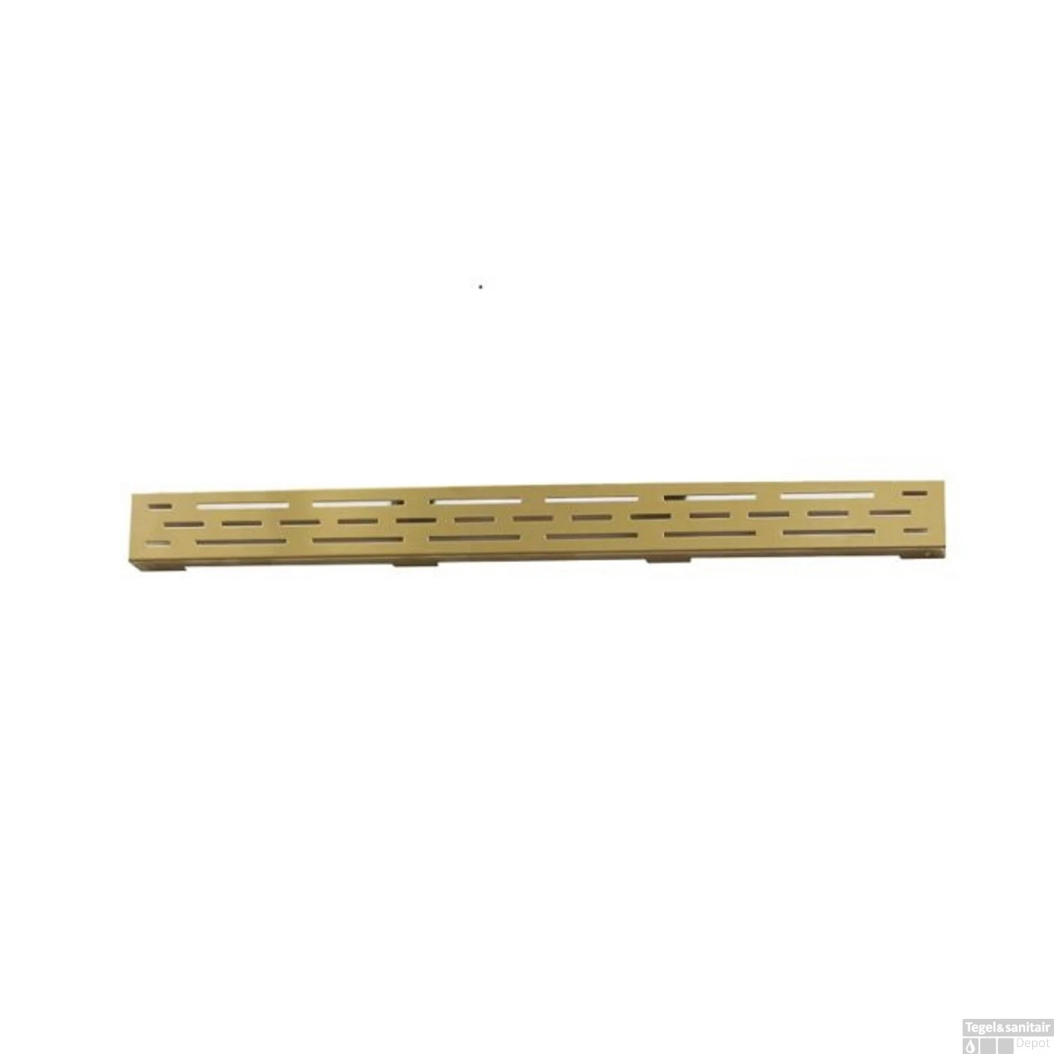 Los Rooster Sanilux Voor Douchegoot 70cm Geborsteld Goud 4 Los Rooster Sanilux Voor Douchegoot 70cm Geborsteld Goud - Afbeelding 2