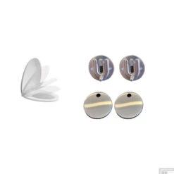 BWS Wandcloset Mudo | Randloos | Glans Wit (inclusief Zitting) -Geberiter Meubels Geschaft mudo toiletzitting 3