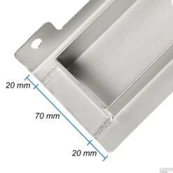 Mat Zwarte RVS Douchegoot Muurflens Met Uitneembaar Sifon Mat Zwart (alle Maten) -Geberiter Meubels Geschaft muur design rooster 5 1