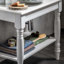 Onderkast Sapho Cimbura 80x50x75cm Oud Wit 8 Onderkast Sapho Cimbura 80x50x75cm Oud Wit -Geberiter Meubels Geschaft onderkast sapho cimbura 80x50x75cm oud wit sfeer 2