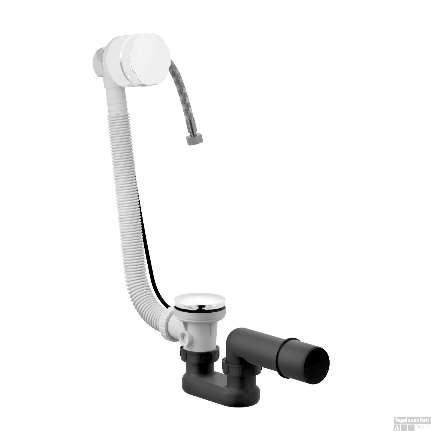 Badoverloop Hotbath Cobber Vulcombinatie Mat Wit 3 Badoverloop Hotbath Cobber Vulcombinatie Mat Wit