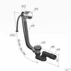 Badoverloop Hotbath Cobber Vulcombinatie Mat Wit 7 Badoverloop Hotbath Cobber Vulcombinatie Mat Wit -Geberiter Meubels Geschaft p033wh badoverloop hotbath cobber vulcombinatie mat wit tech 1