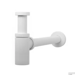 Wastafel Sifon Hotbath Cobber Rond Mat Wit