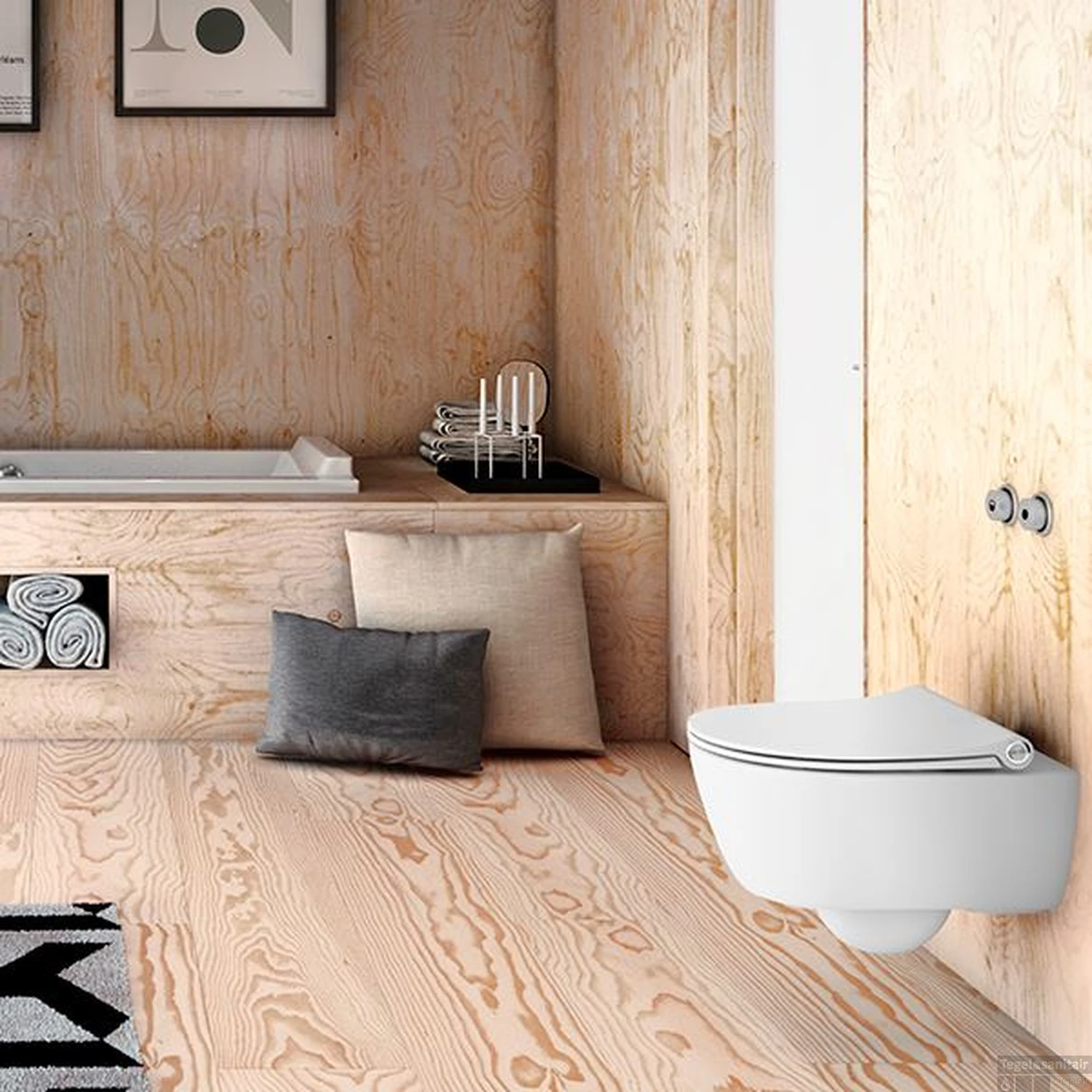 Pressalit Sway D2 Closetzitting Met Softclosing En Quickrelease Wit 4 Pressalit Sway D2 Closetzitting Met Softclosing En Quickrelease Wit - Afbeelding 2