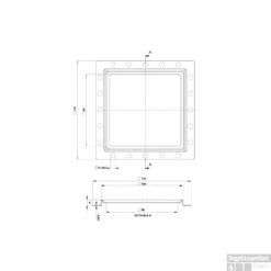 Renovatievloerput Rooster Aquaberg Met 1 Aansluiting 10x10x0.8 Cm RVS -Geberiter Meubels Geschaft renovatievloerput rooster aquaberg met 1 aansluiting 10x0.8 cm rvs tech