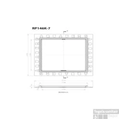 Renovatievloerput Rooster Aquaberg Met 1 Aansluiting 14.6x14.6x0.7 Cm RVS -Geberiter Meubels Geschaft renovatievloerput rooster aquaberg met 1 aansluiting 14.6x14.6x0.7 cm rvs tech