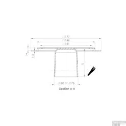 Renovatievloerput Rooster Aquaberg RP15 Met 1 Aansluiting 15x15x1 Cm RVS -Geberiter Meubels Geschaft renovatievloerput rooster aquaberg rp15 met 1 aansluiting 15x1 cm rvs tech