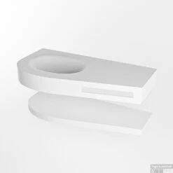 MONDIAZ RIVA 100cm Wastafel Met Planchet Kleur Talc. Wastafel DULCET Links 1 Kraangaten Kleur Talc. -Geberiter Meubels Geschaft riva planchet talc dulcet talc google 5 0004