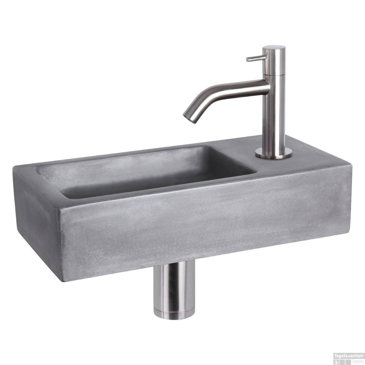 Sifon Differnz Mix Mat Chroom 4 Sifon Differnz Mix Mat Chroom - Afbeelding 2