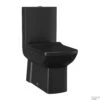 Boss & Wessing Staande Toiletset Lara Mat Zwart Compleet -Geberiter Meubels Geschaft staande toilet onderpot creavit lara mat zwart shop 1