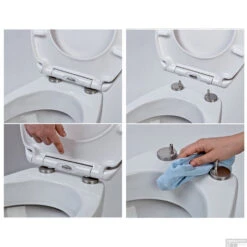Toiletzitting Eisl Super Slim Softclose Quick Release RVS Scharnieren Wit 13 Toiletzitting Eisl Super Slim Softclose Quick Release RVS Scharnieren Wit -Geberiter Meubels Geschaft tech 1