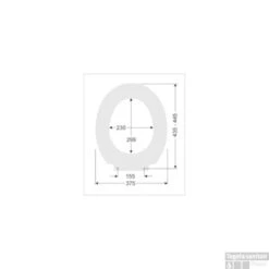 Pagette Rondo Closetzitting Met Deksel Pergamon 5 Pagette Rondo Closetzitting Met Deksel Pergamon -Geberiter Meubels Geschaft technische tekening 36248