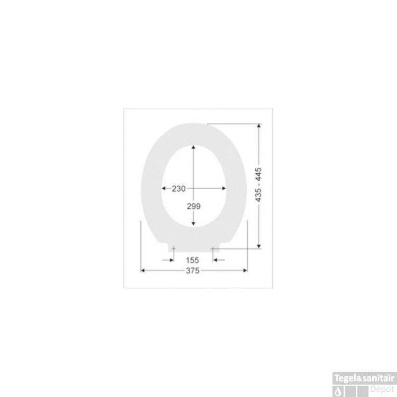 Pagette Rondo Closetzitting Met Deksel Pergamon 4 Pagette Rondo Closetzitting Met Deksel Pergamon - Afbeelding 2