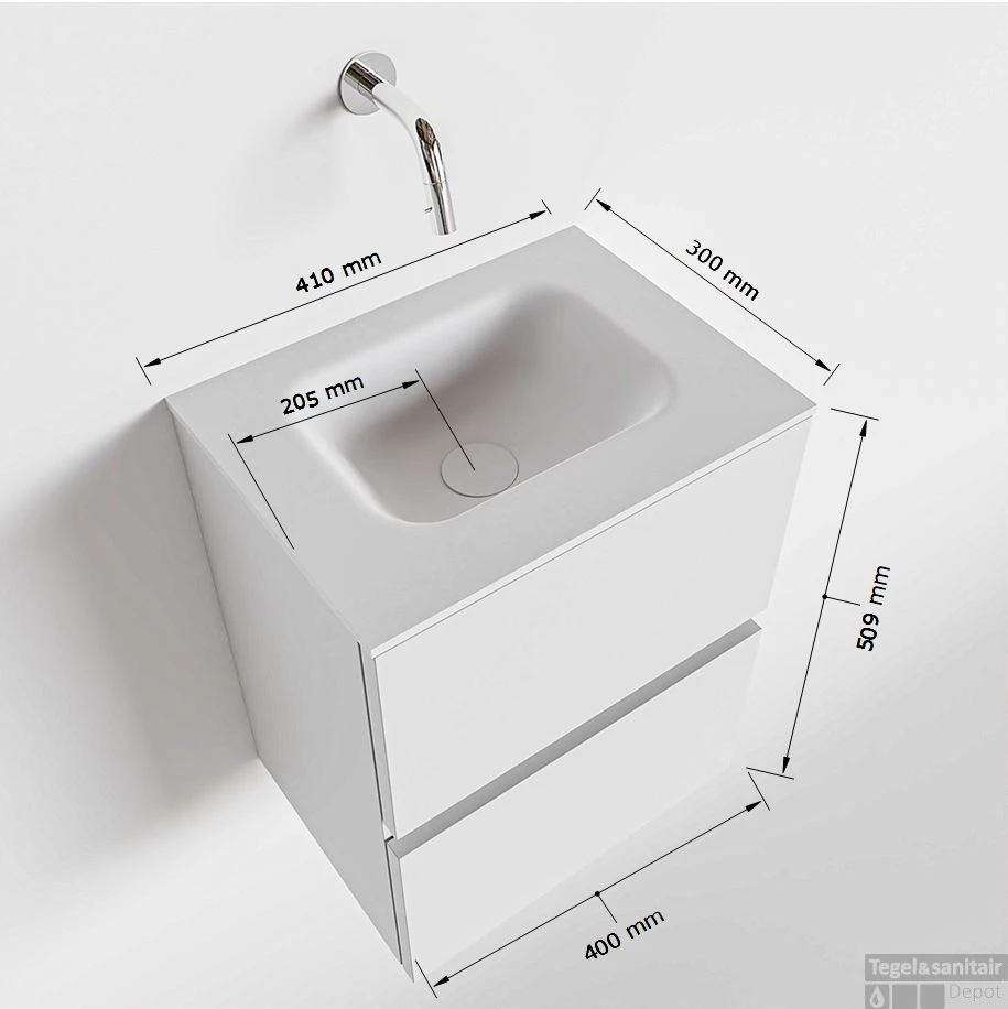 MONDIAZ ADA 40cm Toiletmeubel Urban. LEX Wastafel Urban Midden Zonder Kraangat 7 MONDIAZ ADA 40cm Toiletmeubel Urban. LEX Wastafel Urban Midden Zonder Kraangat - Afbeelding 5