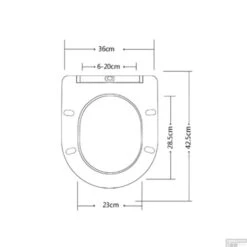 Toiletbril Boss & Wessing Softclose Zitting Met Deksel 36 Cm Wit -Geberiter Meubels Geschaft toiletbril boss wessing softclose zitting met deksel 36 cm wit tech