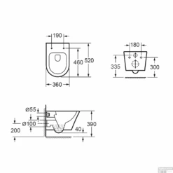 Grohe Rapid SL Toiletset Set24 Wiesbaden Vesta Rimless 52 Cm Met Grohe Arena Of Skate Drukplaat -Geberiter Meubels Geschaft toiletpot wiesbaden vesta rimless 52cm 32.3450 tech 6
