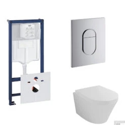 Grohe Rapid SL Toiletset Set12 Wiesbaden Vesta 52 Cm Met Grohe Arena Of Skate Drukplaat -Geberiter Meubels Geschaft toiletset grohe rapid sl set12 shop 3