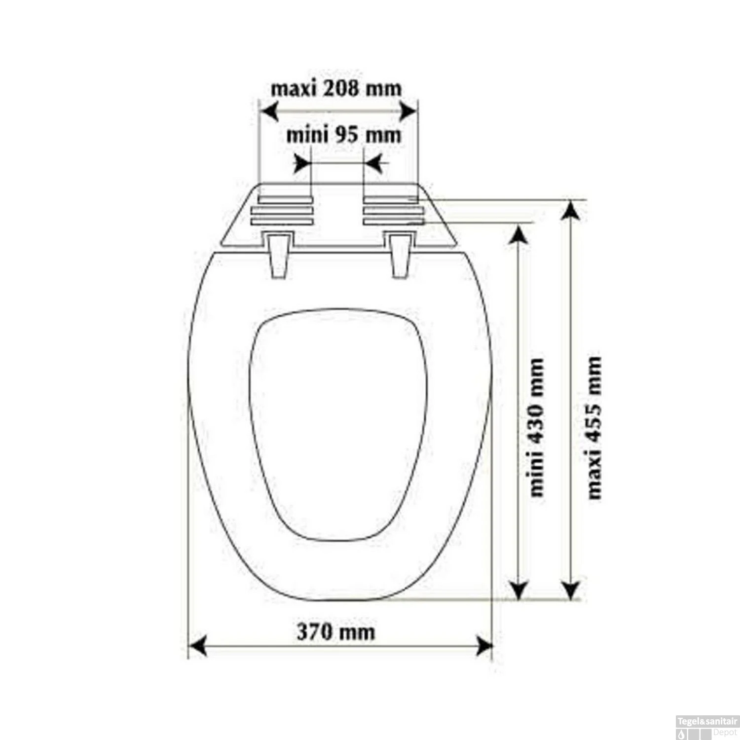 Toiletzitting Allibert Baccara Afklikbaar 37x5,1x45.5 Cm Geperst Hout Wit 5 Toiletzitting Allibert Baccara Afklikbaar 37x5,1x45.5 Cm Geperst Hout Wit - Afbeelding 3