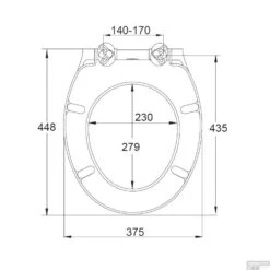 Toiletzitting Allibert Fally 37,5x44,8x5,2 Antraciet Grijs Soft-Close -Geberiter Meubels Geschaft toiletzitting allibert fally 37 5x44 8x5 2 antraciet grijs softclose tech